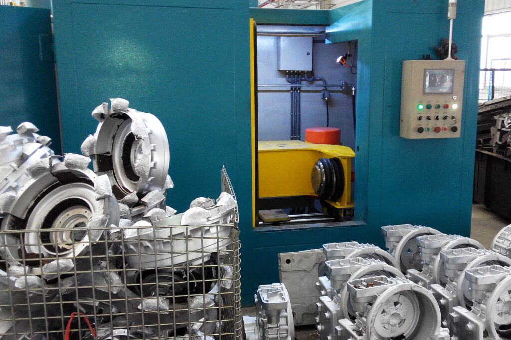 Vibration De-coring Machine